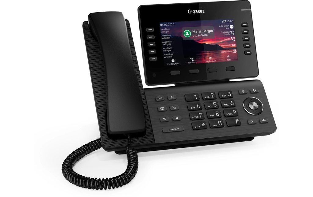 Gigaset Pro Téléphone de bureau P855BW IP PRO Noir