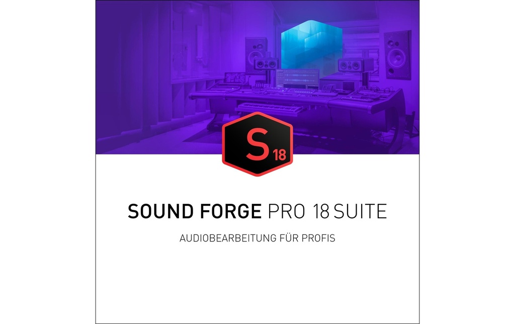 Magix Sound Forge Pro 18 Suite ESD, Version complète