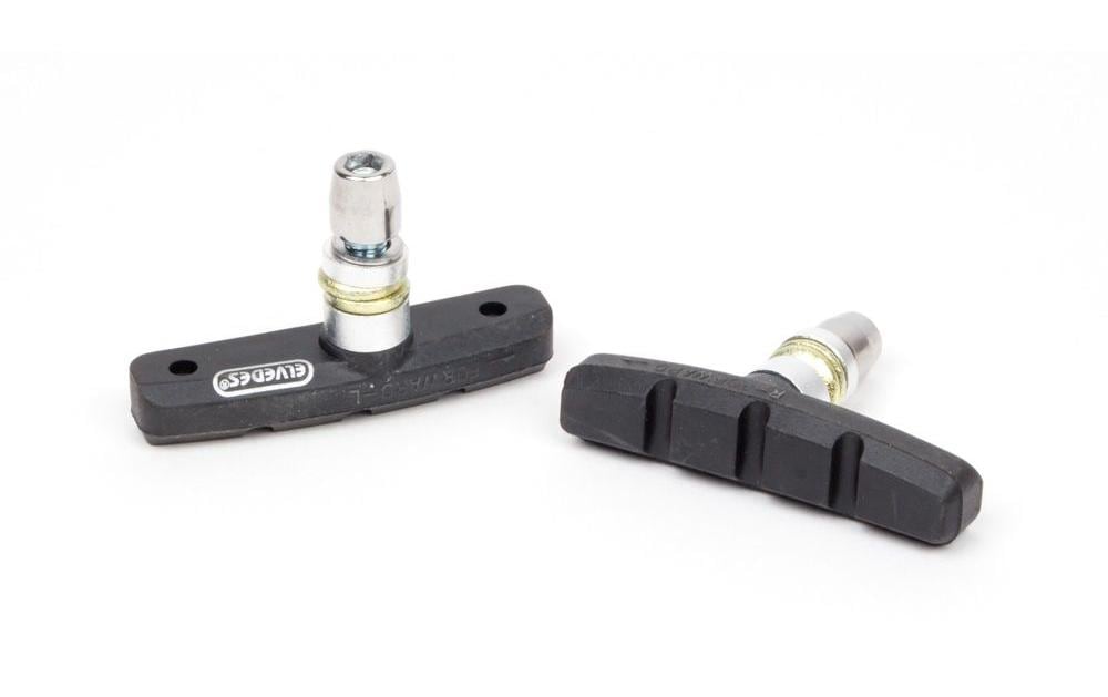 Elvedes Patin de frein V-Brake 60 x 10 mm, Noir
