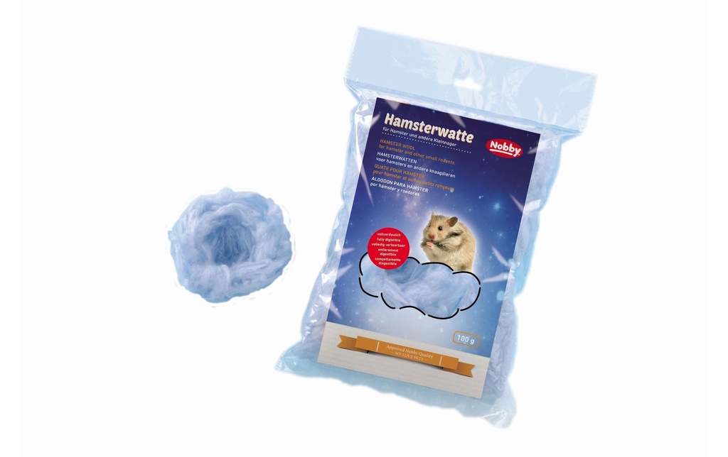 Nobby Du coton pour hamster, 100 g