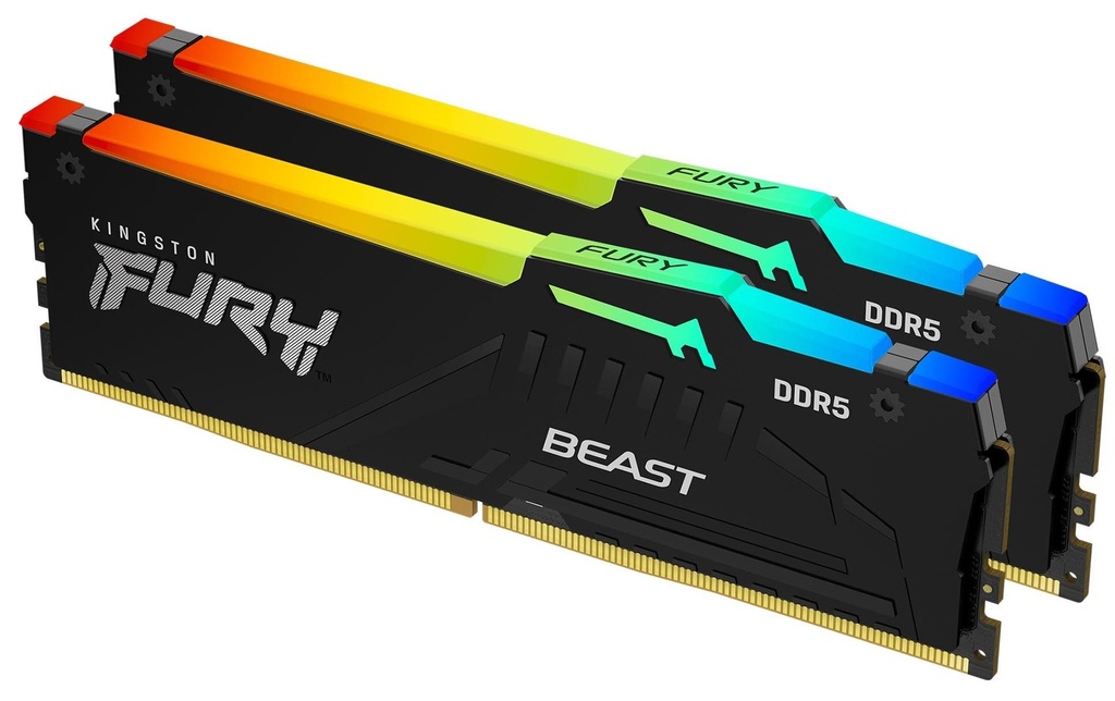 Kingston DDR5-RAM FURY Beast RGB 5600 MHz 2x 16 GB