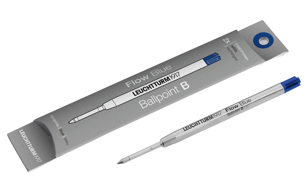 Leuchtturm Mine de crayon Poignée tournante B, bleu