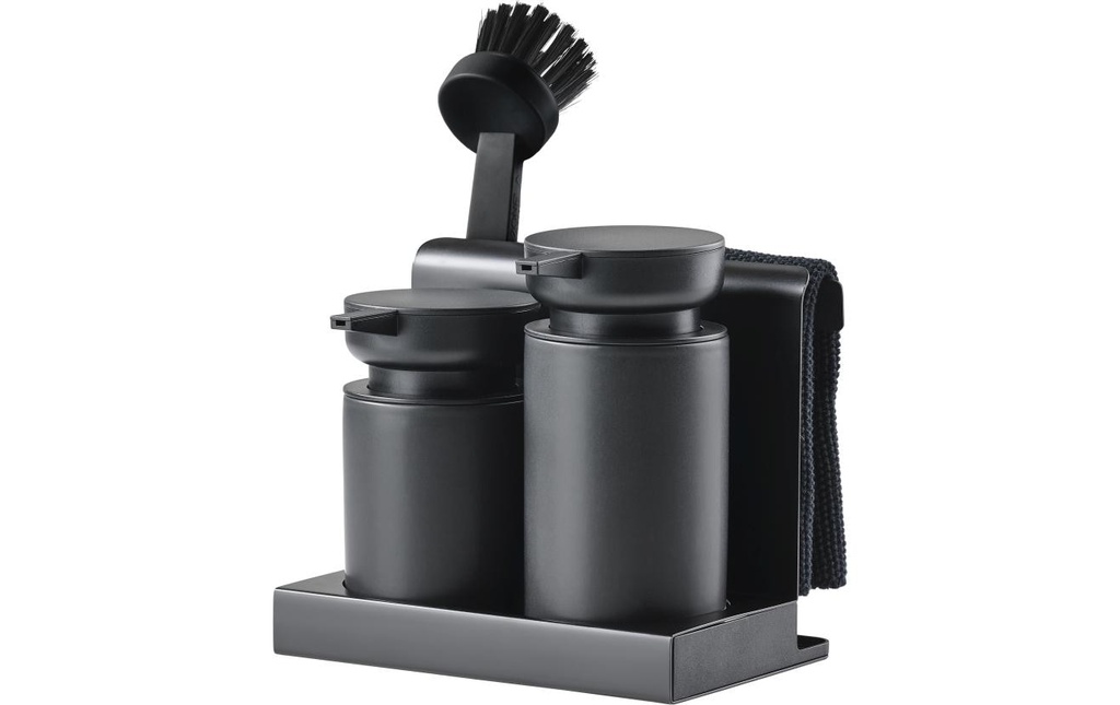 Zone Denmark Rangement évier Diish 5pcs, Noir