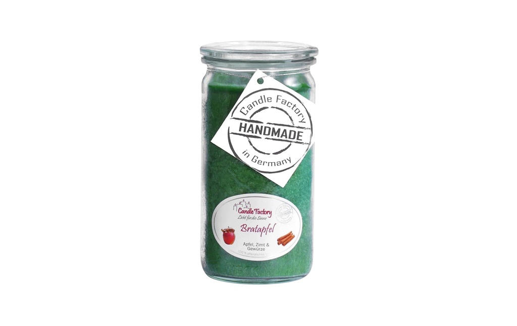 Candle Factory Bougie parfumée Mini Jumbo Pomme au four