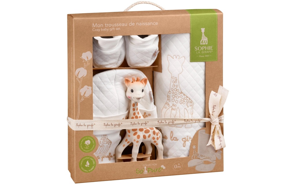 Sophie la girafe Coffret cadeau Ma première tenue