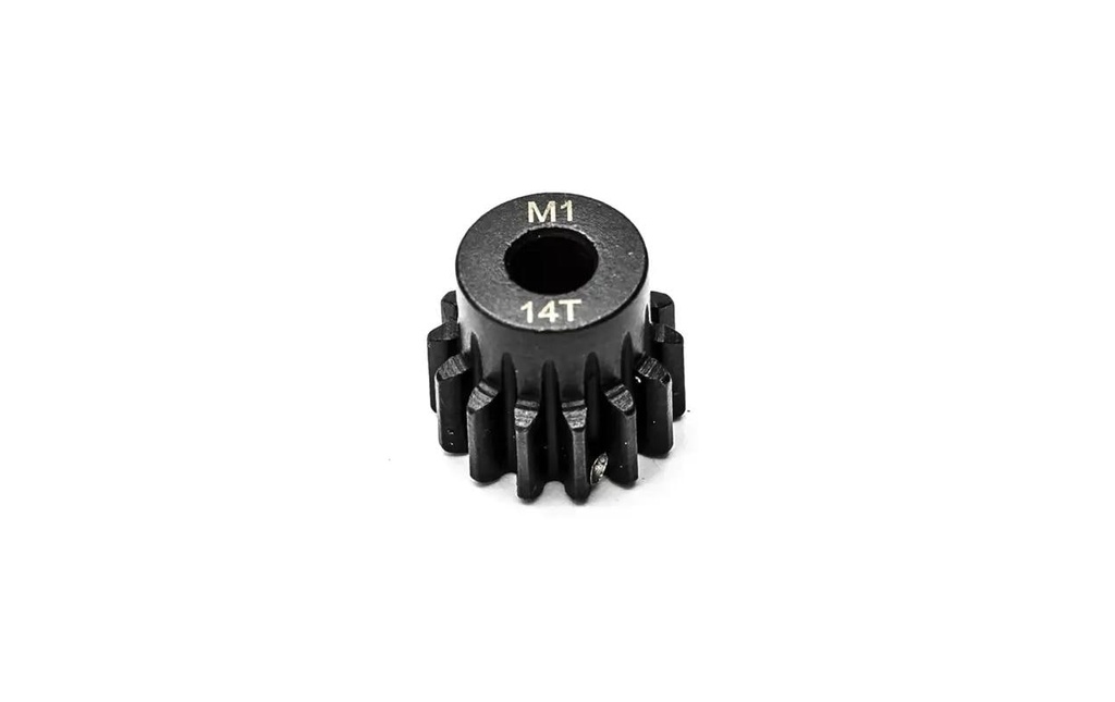 Konect Pignon de moteur 14T M1 ø5 mm 5 mm de diamètre d'arbre