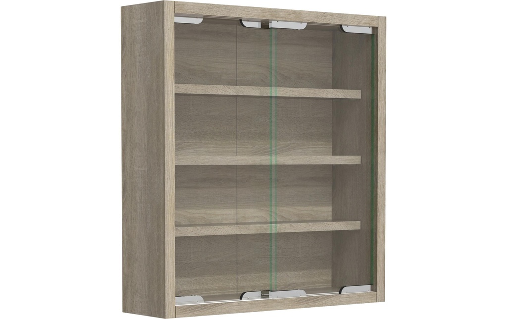 VCM Vitrine Agisa S 37 x 40 cm,  Chêne