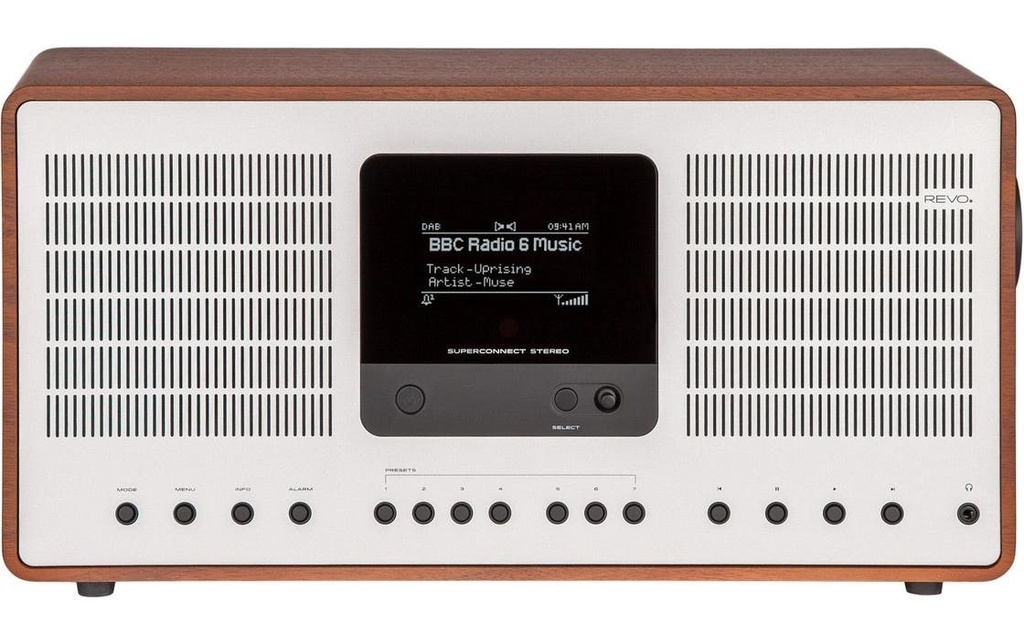 Revo Radio DAB+ Superconnect Stereo Blanc