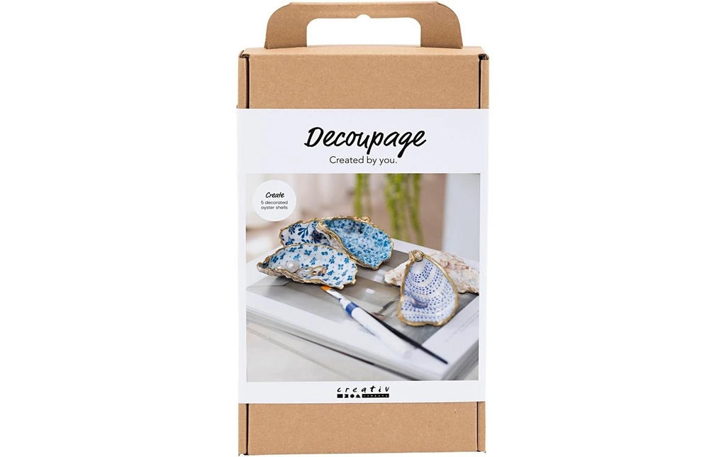 Creativ Company Kits de bricolage Decopatch Coquillages
