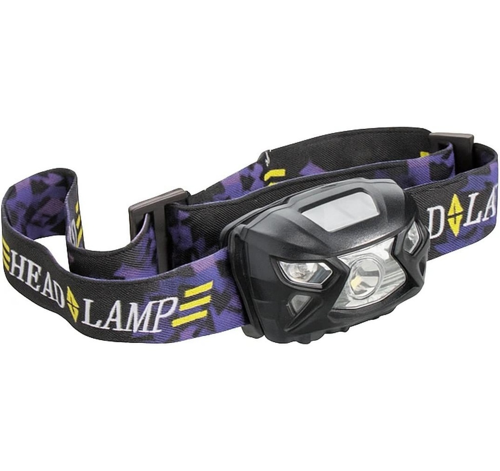 STEFFEN Lampe frontale LED 280 5W Violet foncé