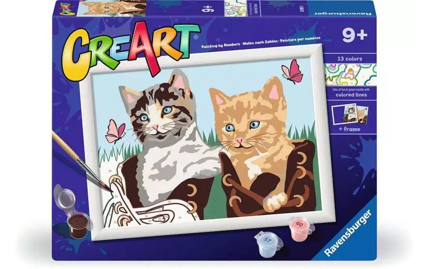 Ravensburger Peinture avec chiffres CreArt – Trop mignon pour démarrer