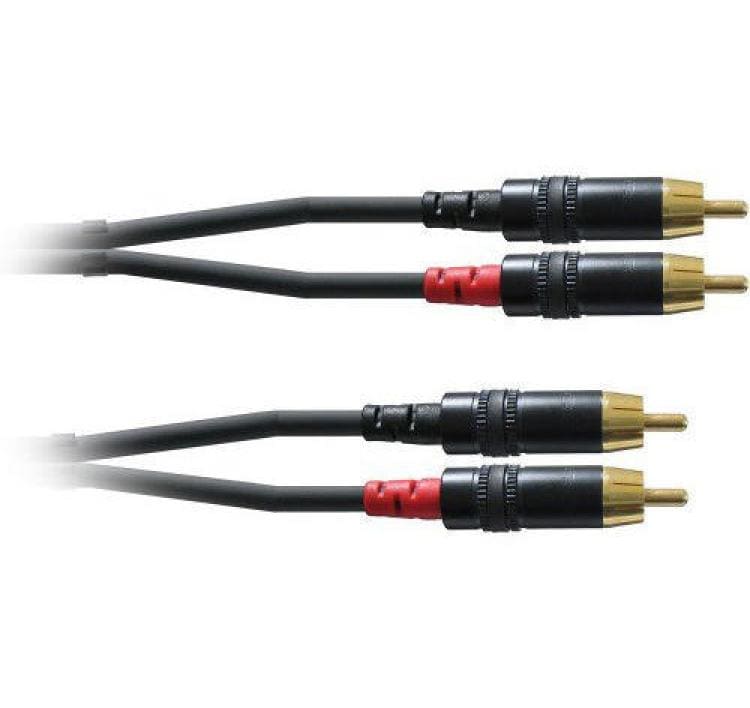 Cordial Câble audio CFU 1.5 CC Cinch - Cinch 1.5 m