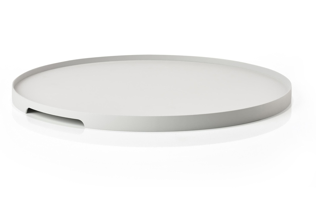 Zone Denmark Plat de service Singels 35 cm x 1.8 cm, rond, gris clair