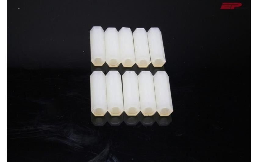 EP Entretoise M3 8 mm Nylon, 10 pcs.
