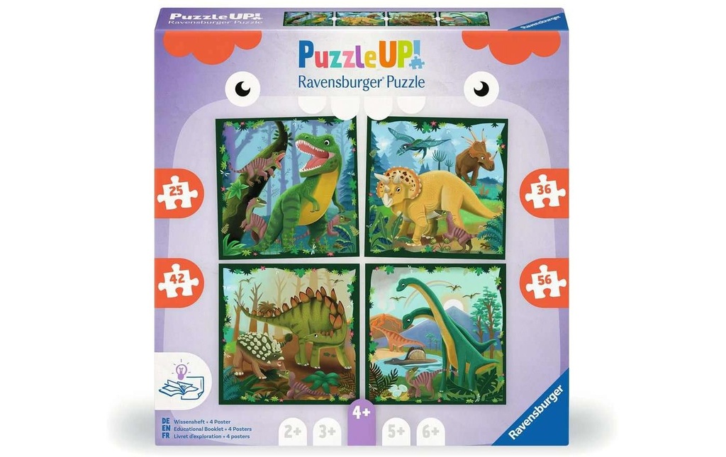 Ravensburger Puzzle Up! Dinosaures