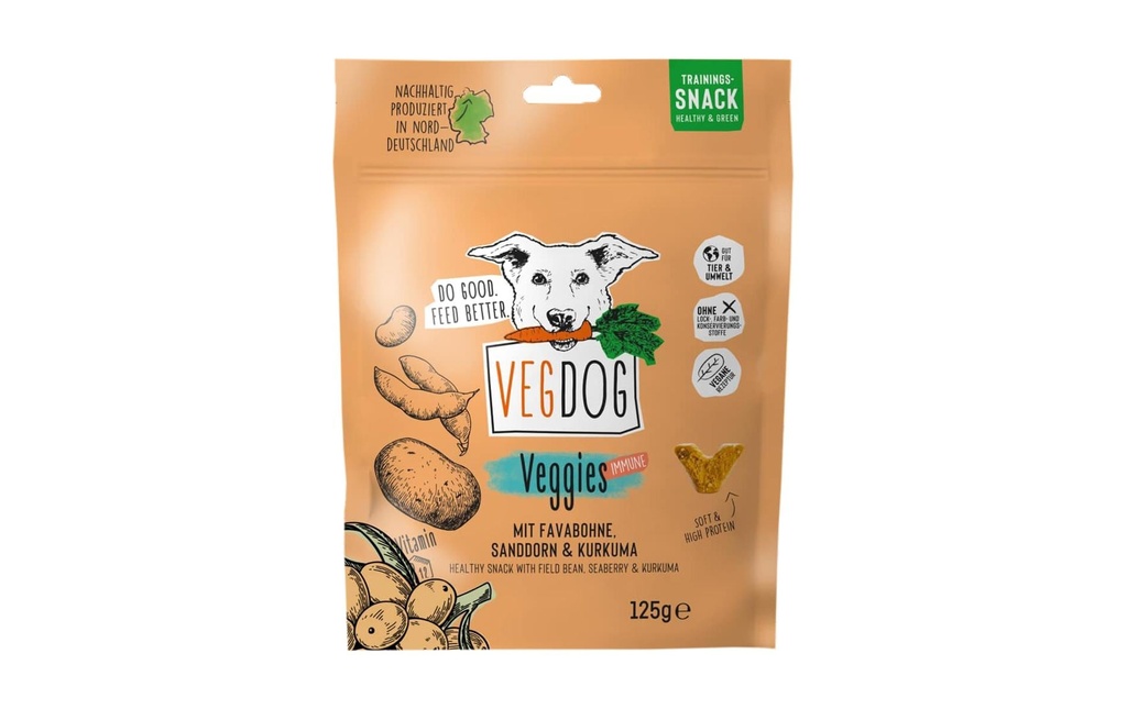 Vegdog Collation Veggies immune 125 g