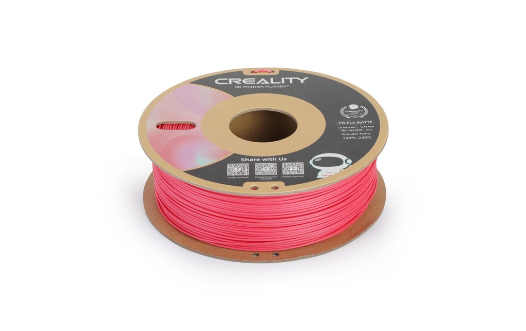 Creality Filament PLA, Rouge fraise, 1.75 mm, 1 kg