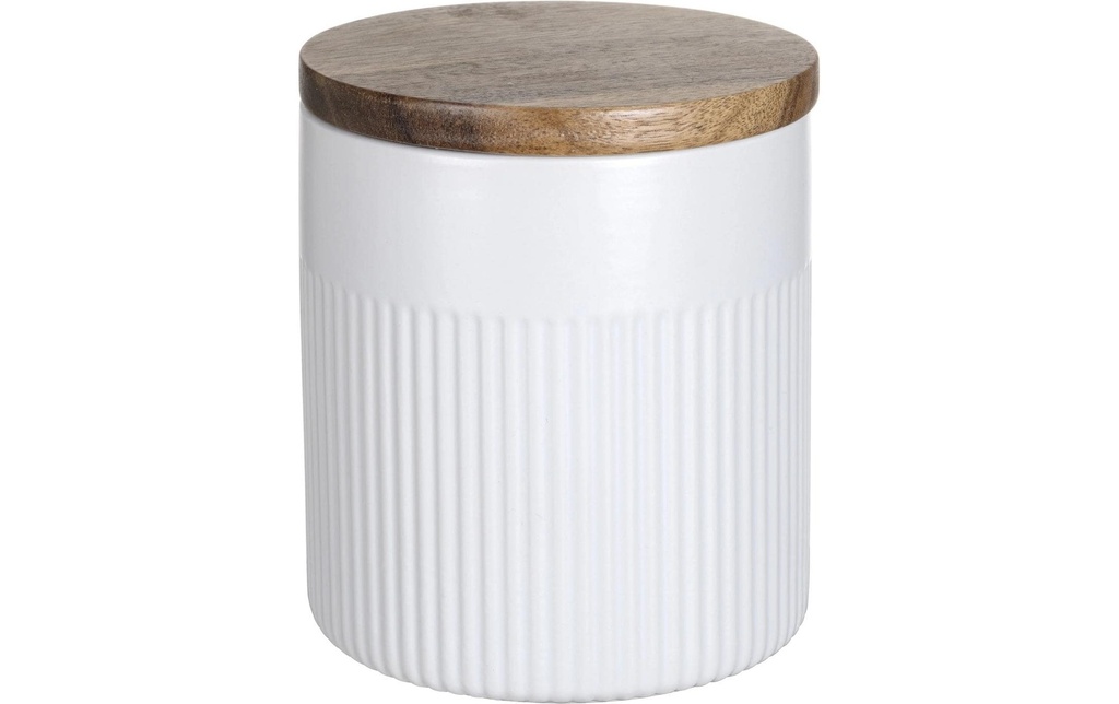 Wenko Boîte à provisions Refia 0.6 l, Brun/Blanc