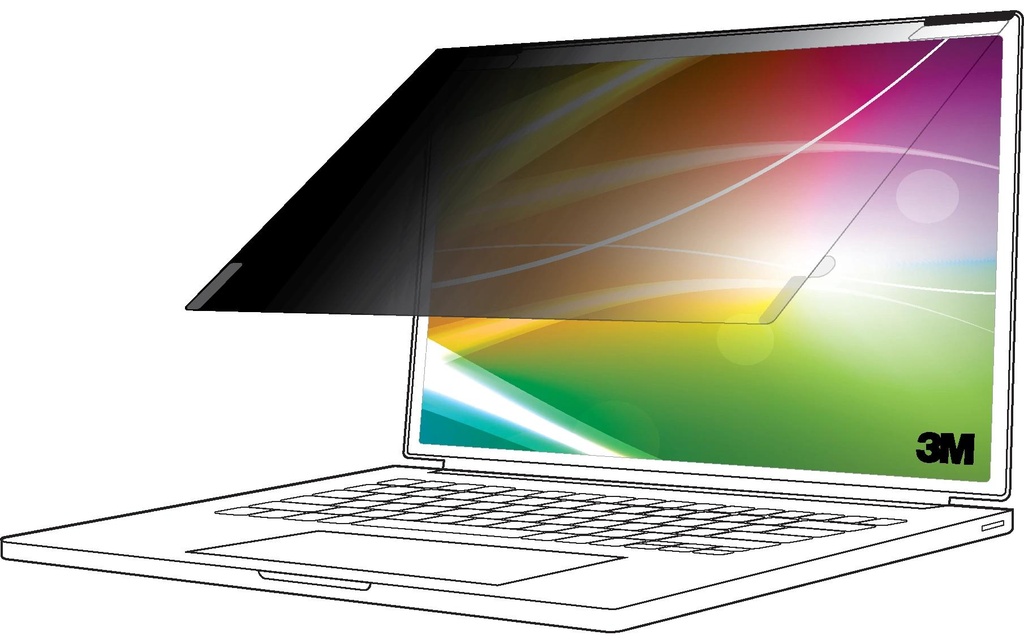 3M Film pour écran 3M Bright Screen 15.3  / 16:10