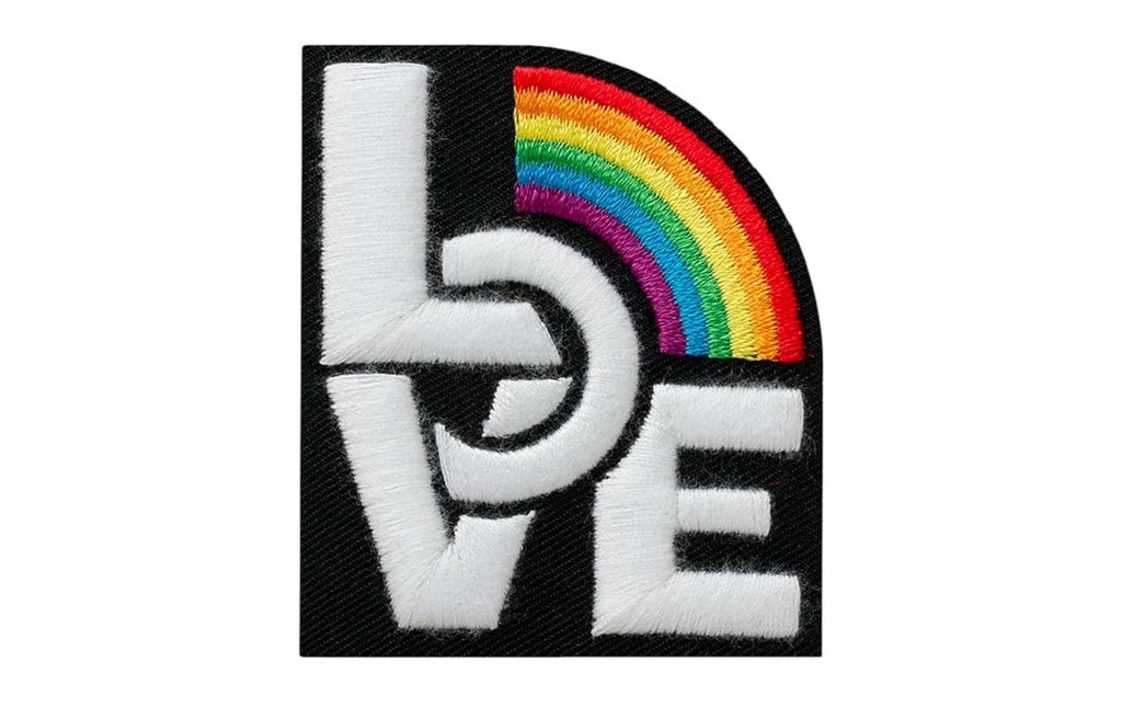 Mono-Quick Image thermocollante Midi Love Arc-en-ciel 1 pièce