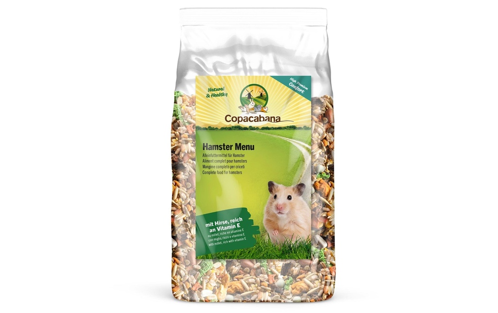 Copacabana Nourriture de base Hamster Menu Comfort, 1 kg