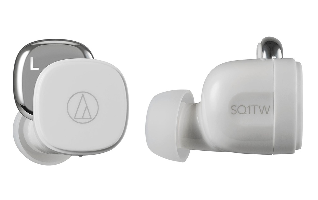 Audio-Technica Écouteurs True Wireless In-Ear ATH-SQ1TW Blanc