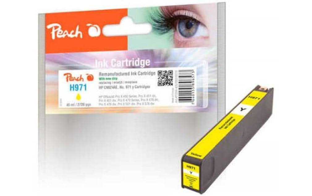 Peach Encre HP Nr. 971 (CN624AE) Yellow