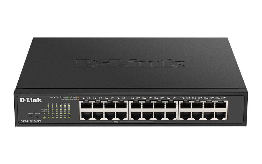 D-Link PoE Switch DGS-1100-24P V2 24 Port
