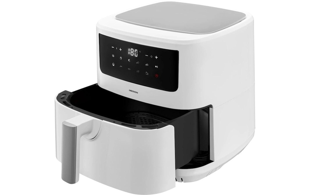 Medion Friteuse à air chaud MD 11750 7.2 l, Blanc