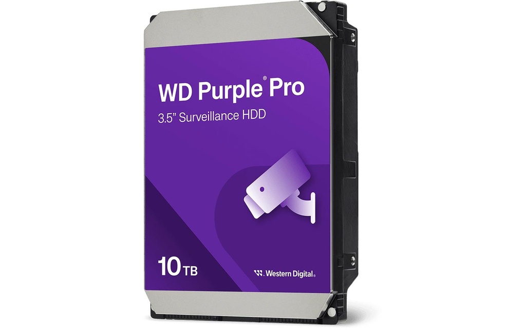 Western Digital Disque dur Purple Pro 3.5 SATA 10 TB