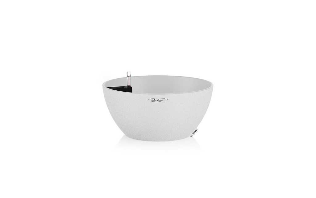 Lechuza CUBETO Stone 30 Blanc