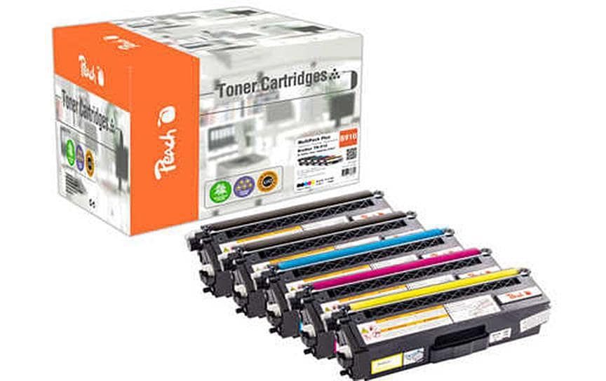 Peach Toner Brother TN-910 MP+ 2x noir, 1x cyan, magenta, jaune