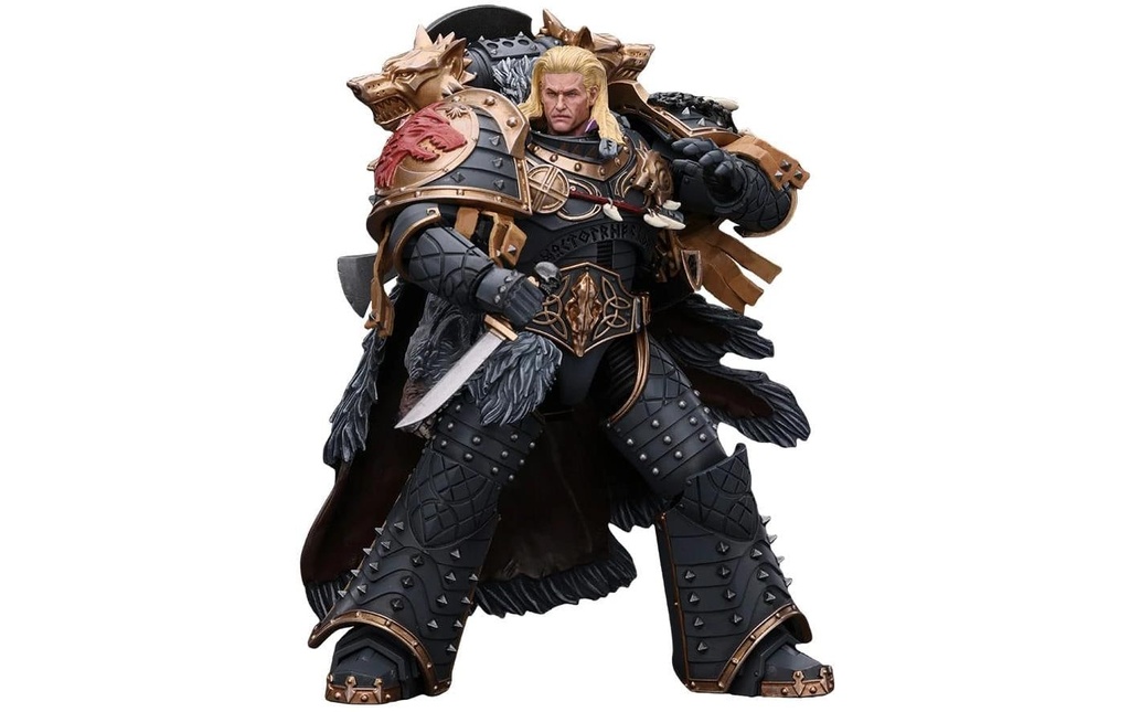 Joy Toy Warhammer Space Wolves Leman Russ Primarque de la 6e légion