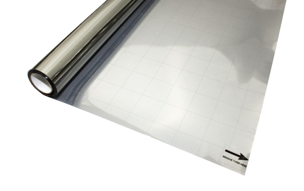 Gardinia Film de fenêtre Protection contre les UV 90 x 150 cm, argent