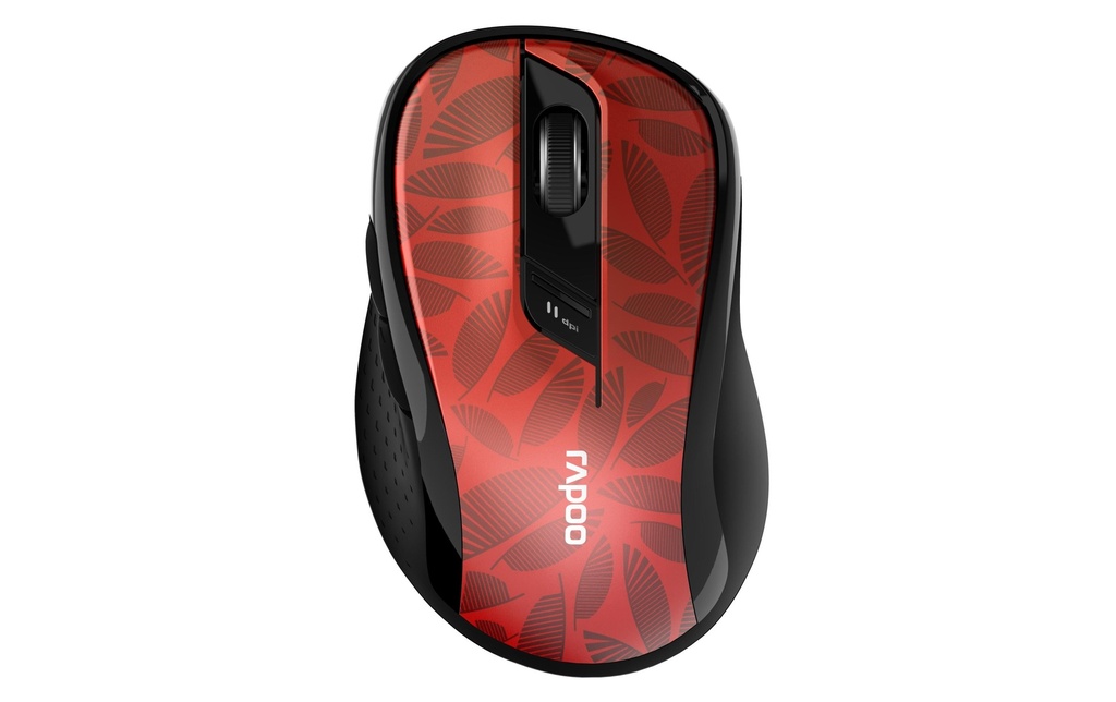 Rapoo Souris M500 Silent Wireless rouge