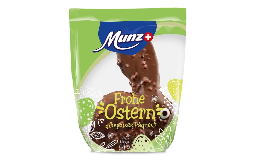 Munz Chocolat Lapin Rocher Lait 140 g