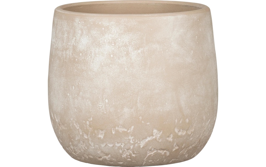 scheurich Pot de fleur Dune 6.1 l, Crème