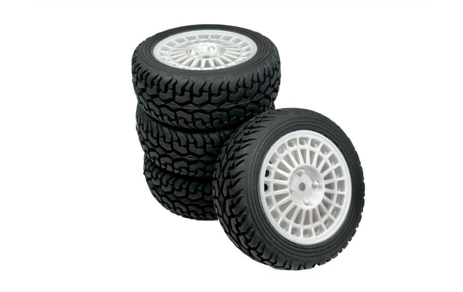 Absima 1:10 Jeu de roues Rally Street Design Blanc (4)
