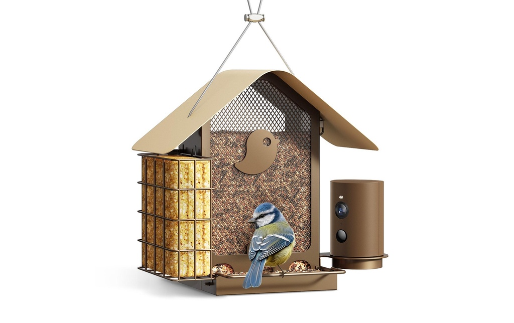 Birdfy Distributeur de nourriture Métal V 1080PHD avec caméra