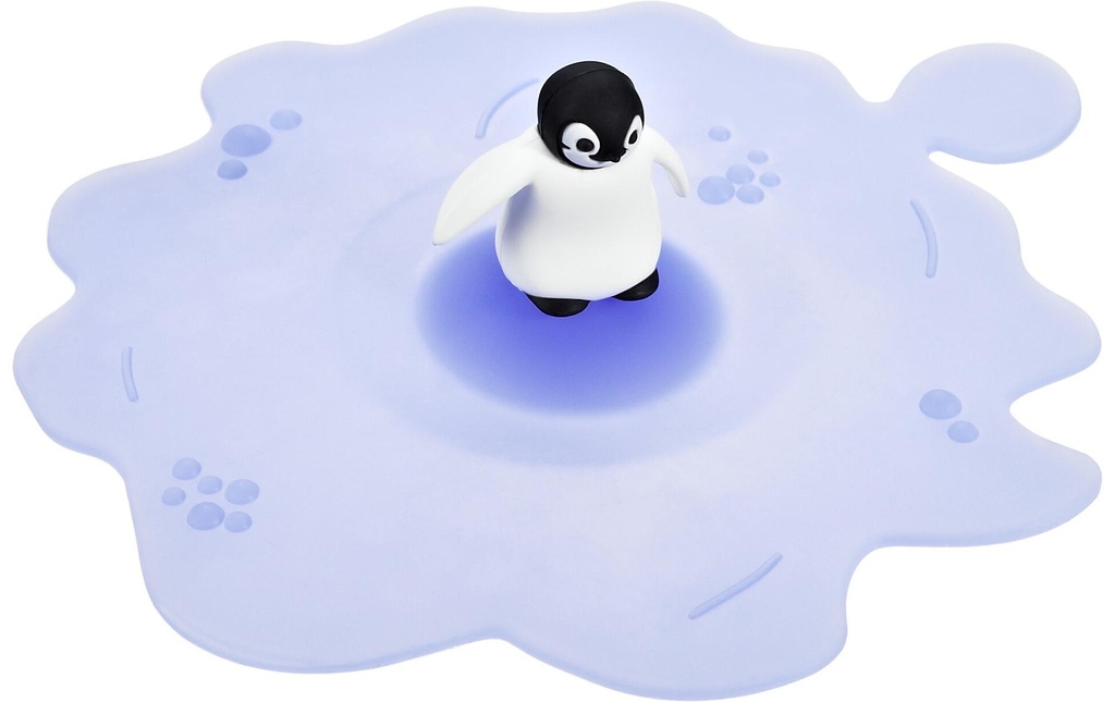 Lurch Couvercle de verre Mon couvercle Arctic Pingouin, Ø 10.5 cm