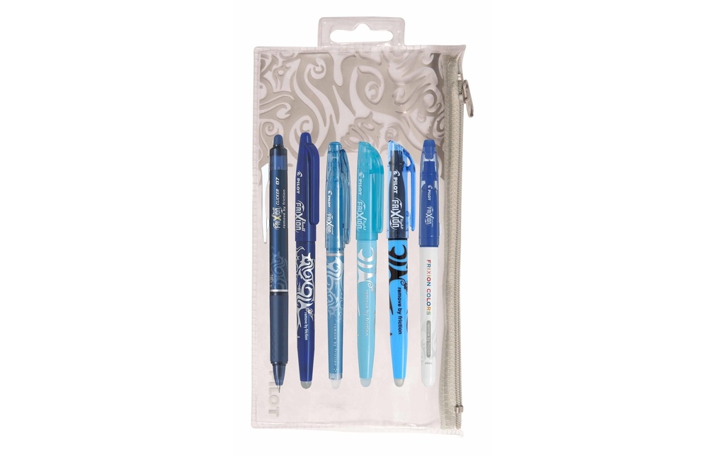 Pilot FriXion Family Penholder Bleu, 6 pièces
