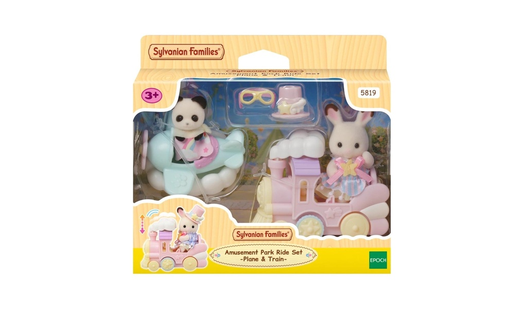 Sylvanian Families Sylvanian Families Set de jeu Parc d'attractions Voyage en train
