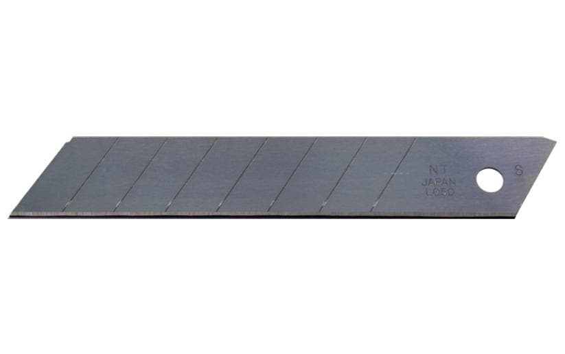 NT Cutter Lame de rechange BL-12P 18 mm, Noir, 10 pièces