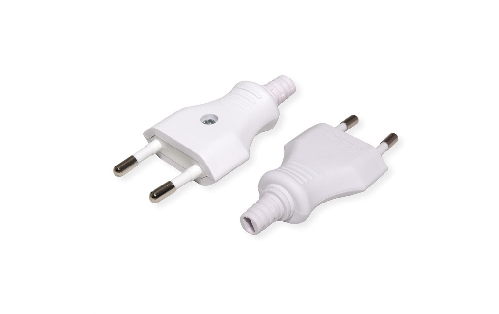 Bachmann Fiche plate européenne 2.5A / 250 V avec connexion vissée blanc
