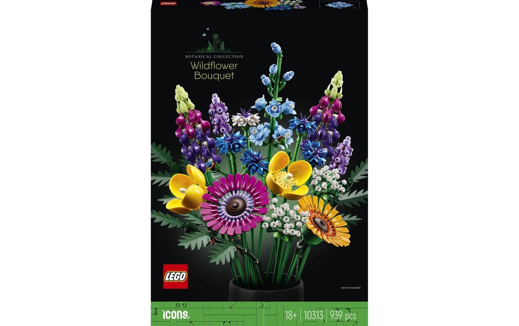 LEGO® Icons Bouquet de fleurs sauvages Botanicals 10313