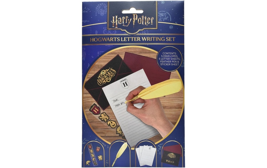 Thumbs Up! Set de lettres Harry Potter avec stylo à plume Magical Location