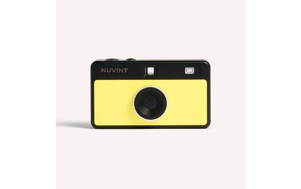 Nuvint Appareil photo numérique Jaune doux