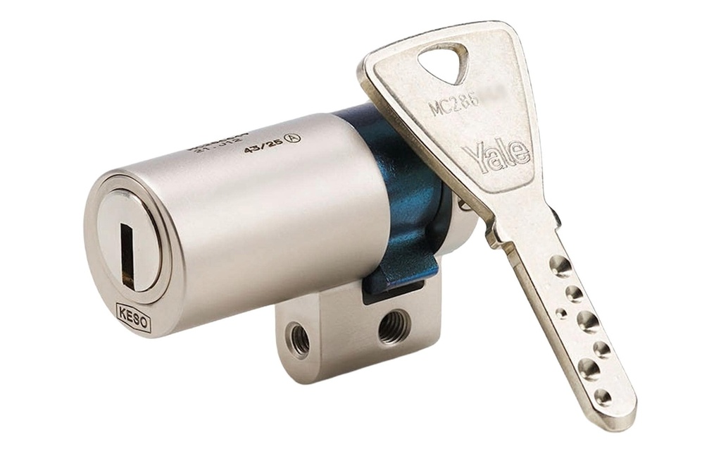 Yale Demi-cylindre CH, 42.5 mm Profil rond de 22 mm