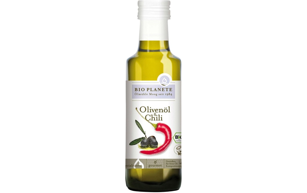 Bio Planete Huile d'olive et piment 100 ml