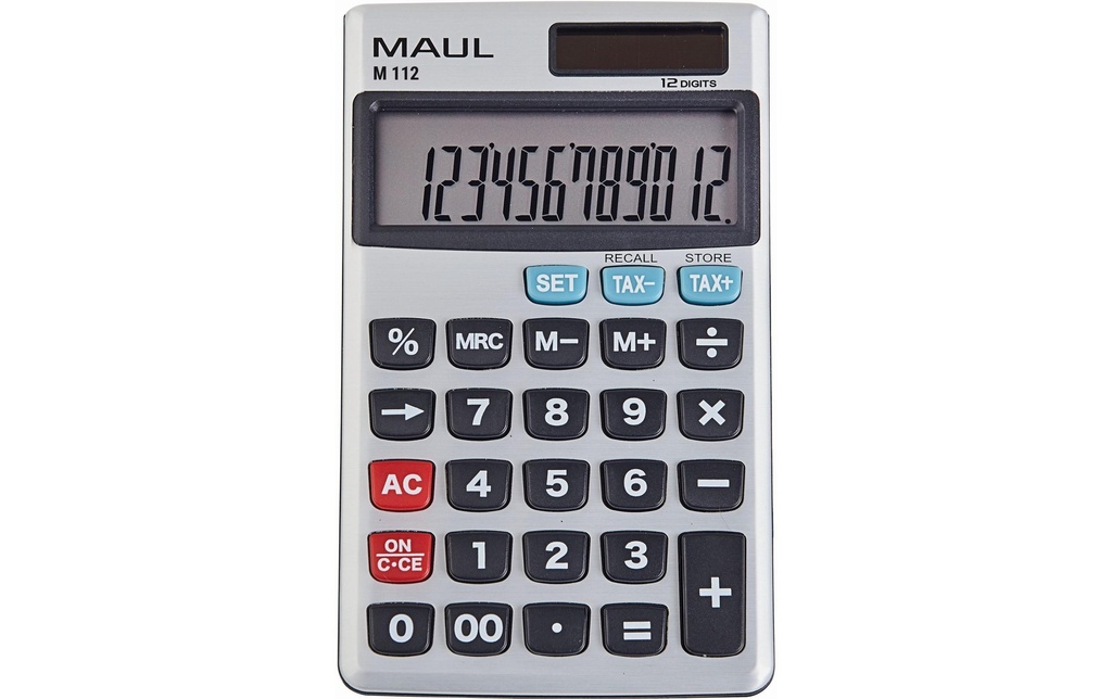 [223726229] MAUL Calculatrice de poche M112 Tax
